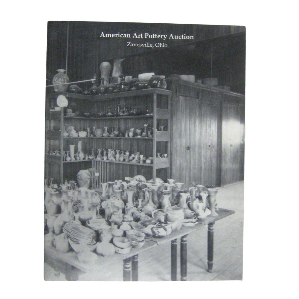 American Art Pottery Auction Catalog July 1992  Don Treadway Gallery Ohio